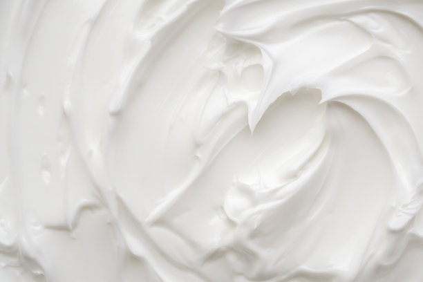 白色乳液美容护肤霜质地化妆品产品背景图片下载