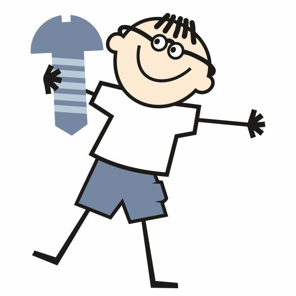 人与螺丝，性格，幽默矢量插图，eps。图片下载