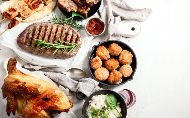 肉类主菜图片下载