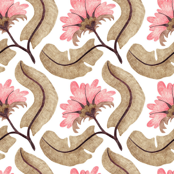 无缝装饰图案。图片下载