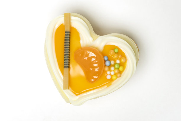 心形糕点图片下载