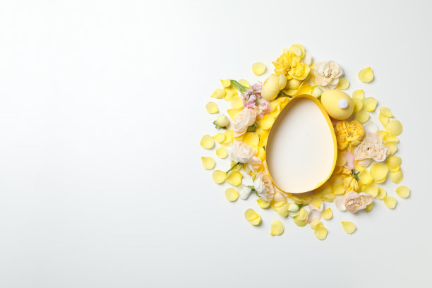 复活节概念，复活节假期，文字空间图片下载