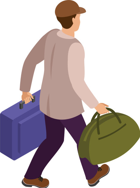 旅游人物图标图片下载