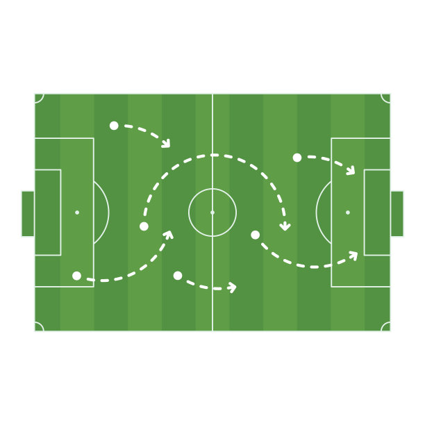 足球和场地。图片下载