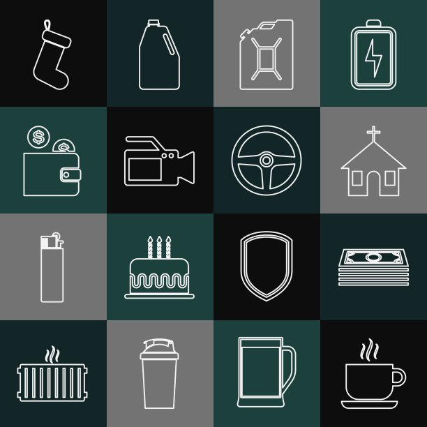 套行咖啡杯叠钞票现金图片下载