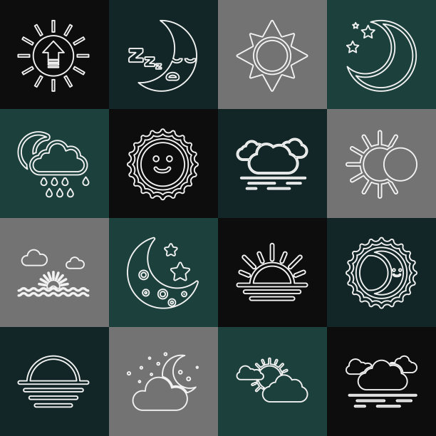 集行云日蚀日晒带雨图片下载