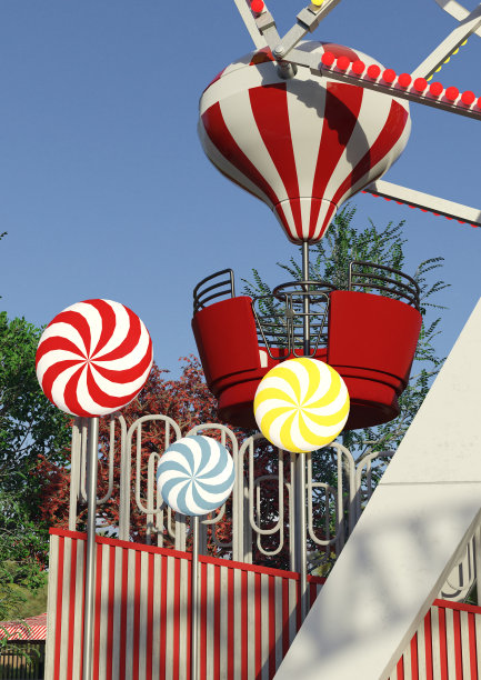 3D渲染游乐园图片下载