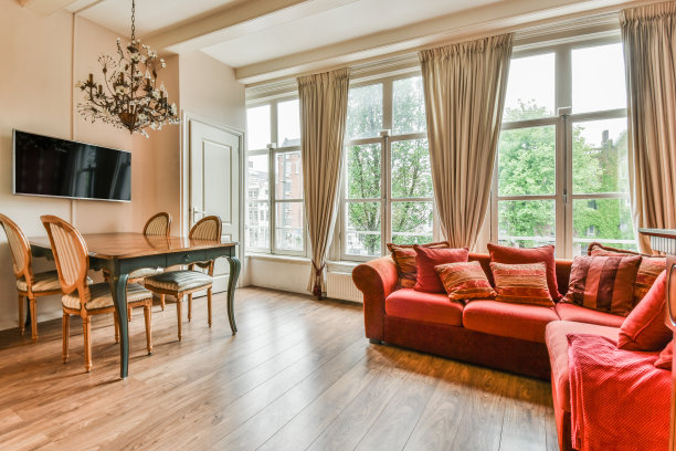 宽敞的房间，各种区域图片下载