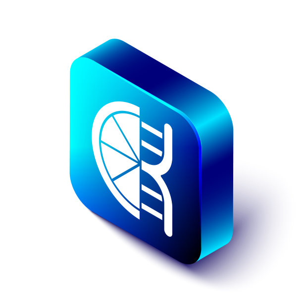 等距转基因柑橘水果图标图片下载