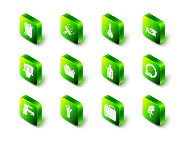 为窗户羽毛扫帚设置橡胶清洁剂图片下载