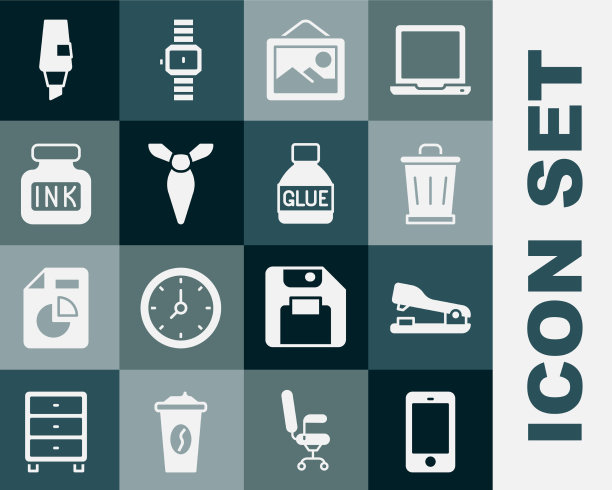 设置手机订书机垃圾桶图片图片下载