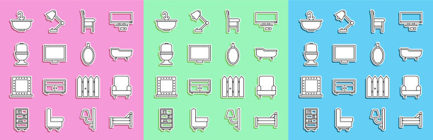 套线床扶手椅浴缸椅子图片图片下载