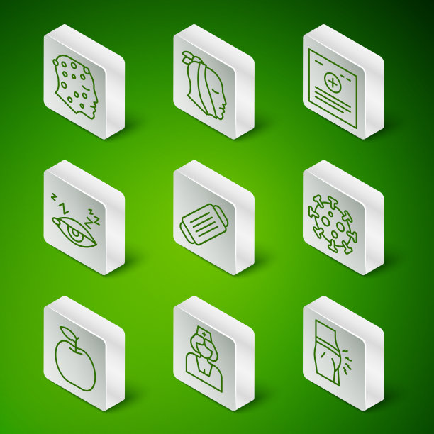 定线腹胀或牛皮癣护士图片下载