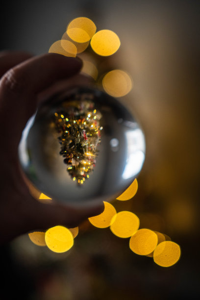 圣诞树球图片下载