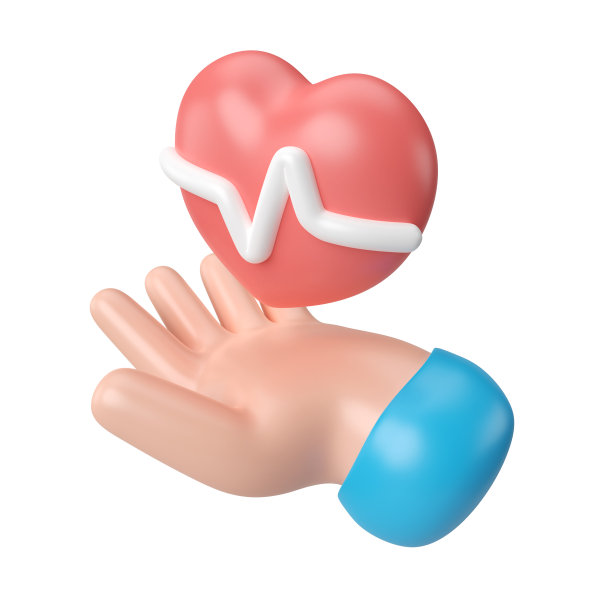 保险3D插图图标图片下载