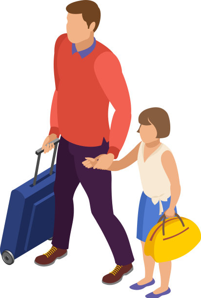 旅游人物图标图片下载