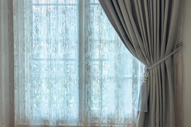 客厅窗帘室内装饰图片下载