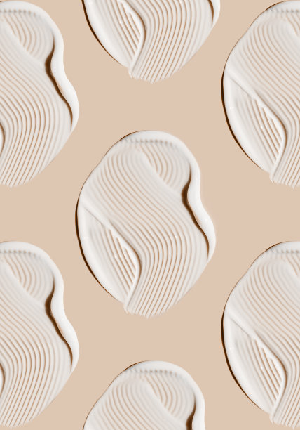 旗帜化妆品涂抹奶油纹理粉彩背景图片下载