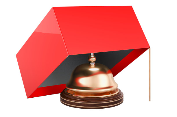 接收铃在陷阱里。三维渲染图片下载