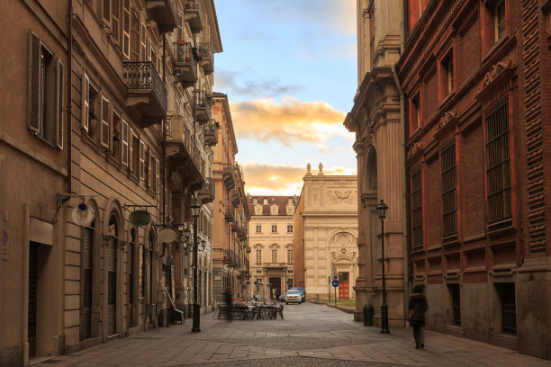 都灵的意大利街头生活图片下载