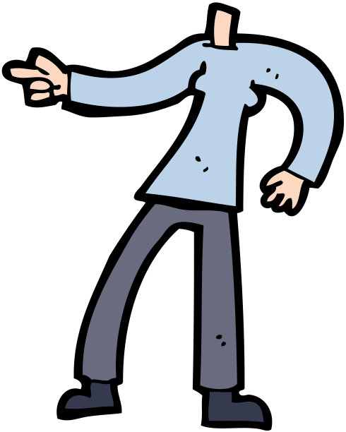 卡通女性身体(添加照片或混搭卡通)图片下载