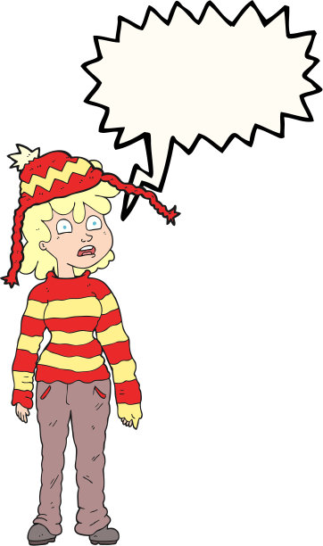 手绘语音泡泡卡通少年图片下载