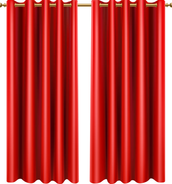 写实奢华窗帘图片下载