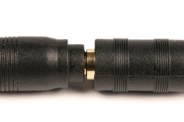 音频插孔，耳机插孔，孤立在白色背景上。极端特写镜头。图片下载