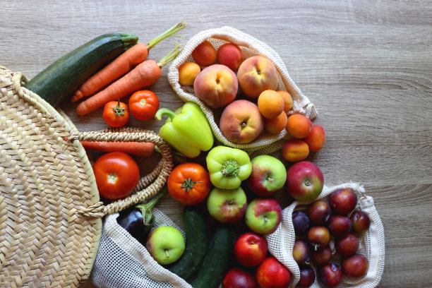 袋装各种健康食品图片下载