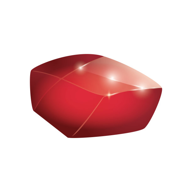 水晶和天然矿物。卡通魔法宝石。游戏资产。矢量图图片下载