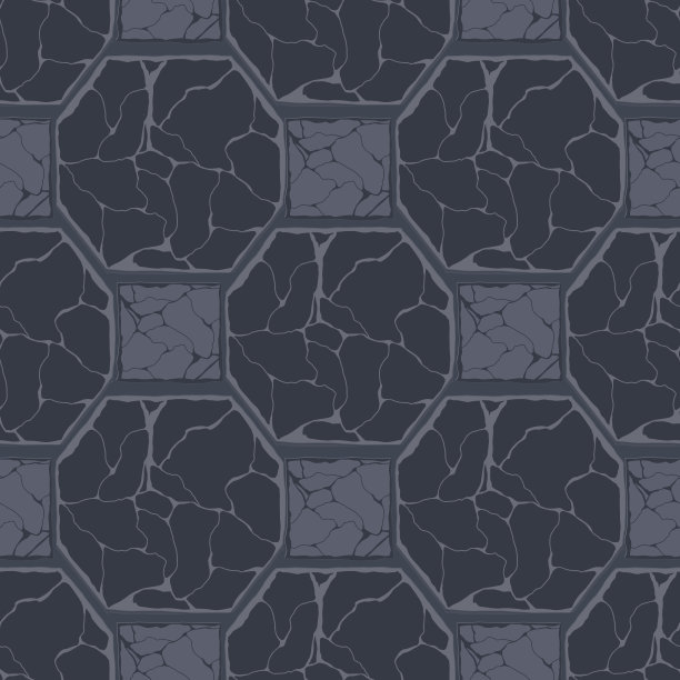 卡通游戏的纹理，岩石和地面表面无缝的图案。游戏资产墙和环境背景图片下载