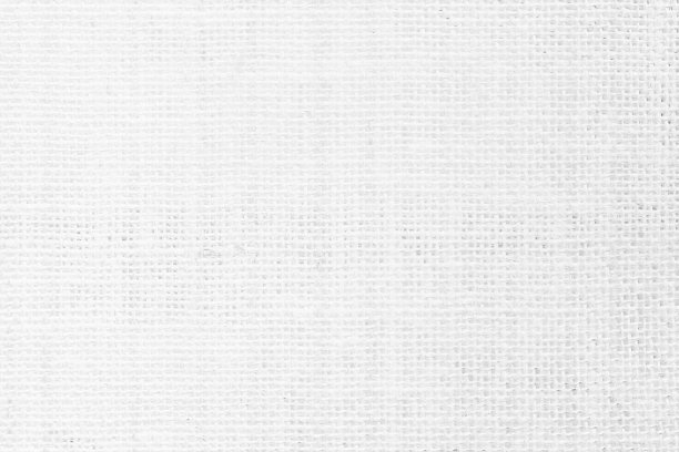 黄麻麻袋布帆布编织纹理图案背景在浅白色空白空白。织物窗帘图案纱布。天然亚麻和纯棉网布作为清洁的装饰设计。图片下载