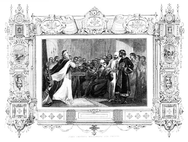 波兰国王约翰二世卡西米尔·瓦萨退位，17世纪欧洲历史图片下载