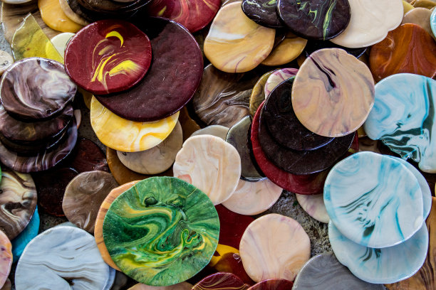 彩色物体的特写图片下载