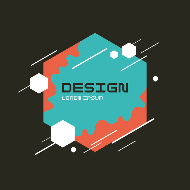 各种形状的现代几何构图。设计插图。趋势图中的抽象背景。图片下载