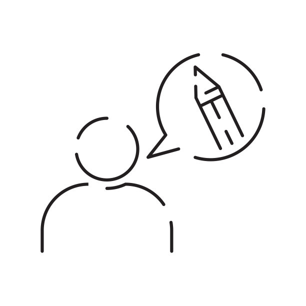 艺术家线图标矢量。数字艺术家和数字艺术工具标志。孤立轮廓符号黑色插画的创作思路图片下载