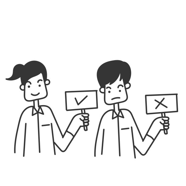 手绘涂鸦人投图解矢量图片下载