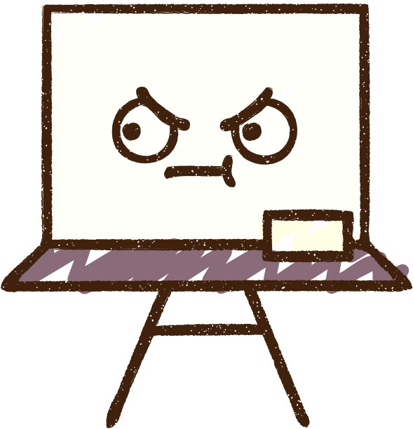 白板粉笔画图片下载