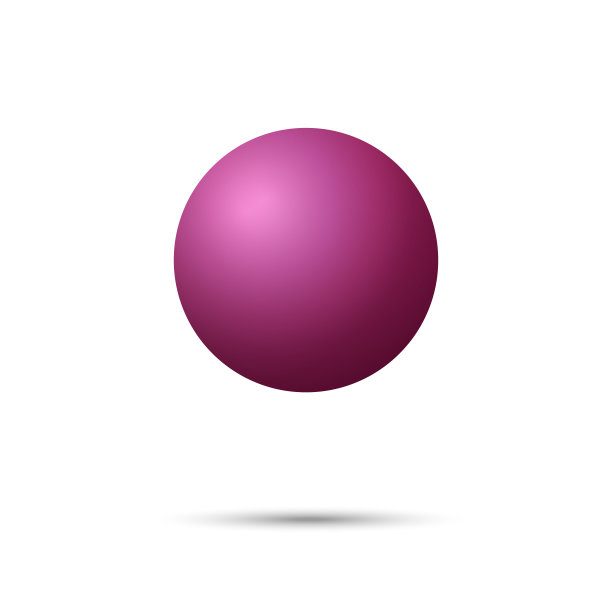 玻璃粉球或珍贵珍珠。光滑的现实球，三维抽象矢量插图突出的白色背景。有影子的大金属泡泡图片下载