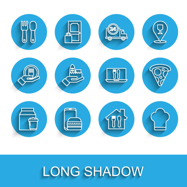 设置线上订购和配送叉勺图片下载