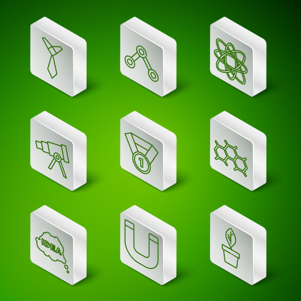 在锅中设置行植磁铁领带奖牌望远镜图片下载