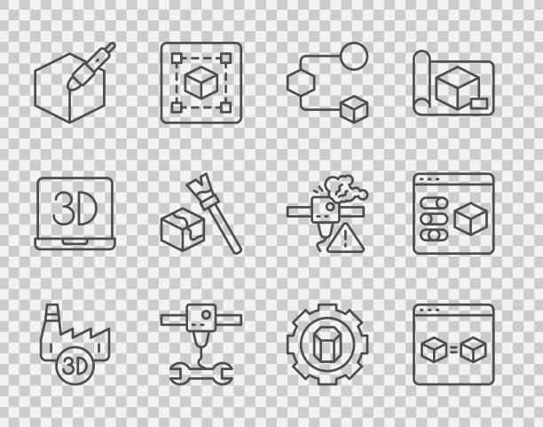 集行印刷厂行业3d打印机图片下载