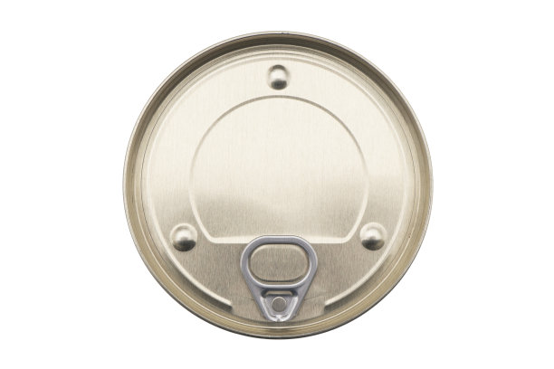 俯视图近距离照片铝罐隔离在白色背景。铝罐背景。能模式。铝饮料罐。可以喝。包装饮料的金属容器。图片下载