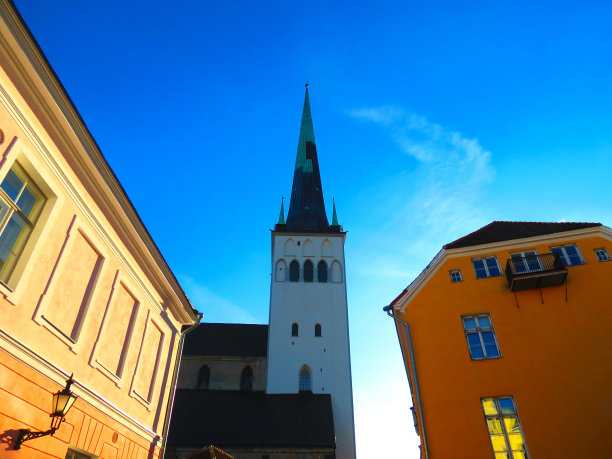 塔林圣奥拉夫教堂图片下载