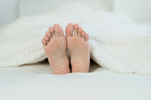 脚，脚，床，手指，女人，冬天图片下载