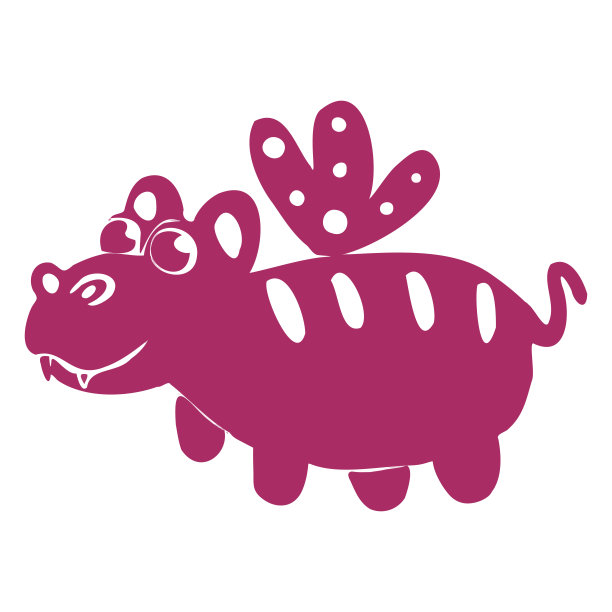 孤立的快乐alebrije卡通矢量图片下载