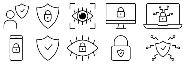 安全线路图标设置图片下载