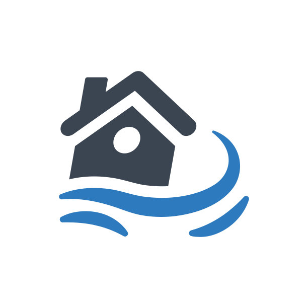 洪水灾害图标图片下载