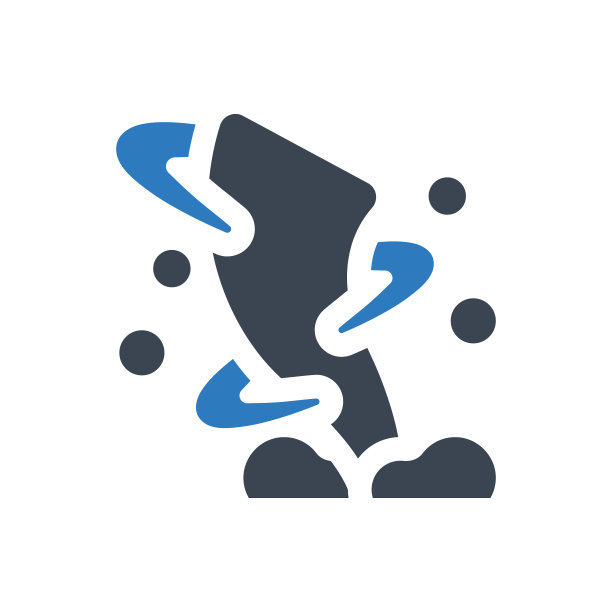 自然风暴灾害图标图片下载