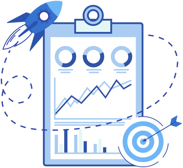 市场图。图形信息可视化和分析。统计指标和数据图片下载